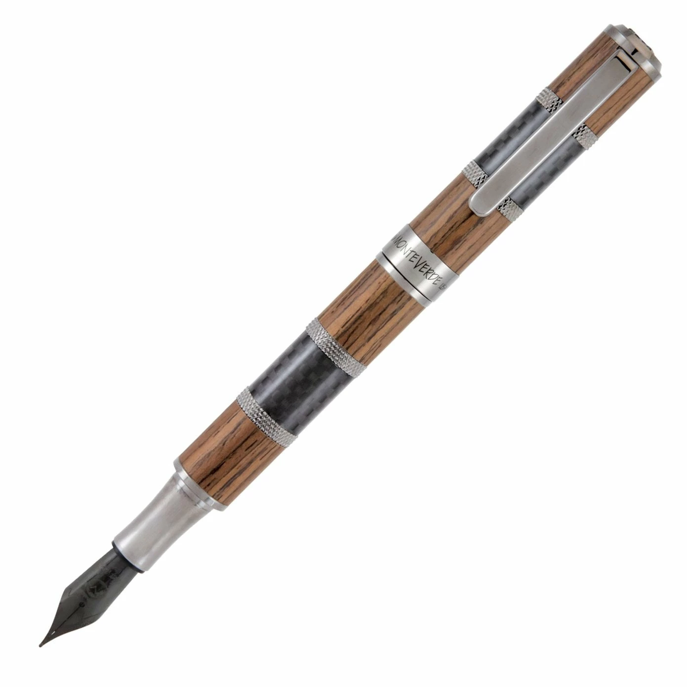 Monteverde Regatta Explorers Limited Edition Fountain Pen, Walnut 3 Monteverde Regatta Explorers Limited Edition Fountain Pen, Walnut