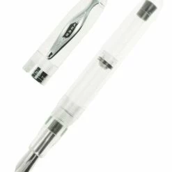 Noodlers Ahab Flex Fountain Pen - Clear Demo #15021