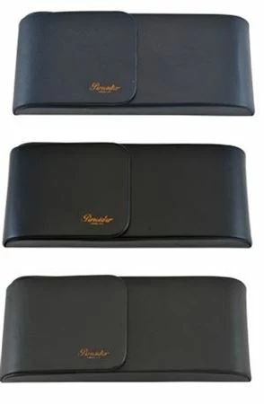 Pineider Genuine Italian Leather Pen Case, 3 Pens - Image 2