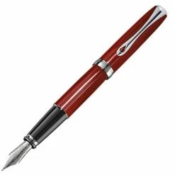 Diplomat Excellence A2 Skyline Red Fountain Pen, Fine Nib