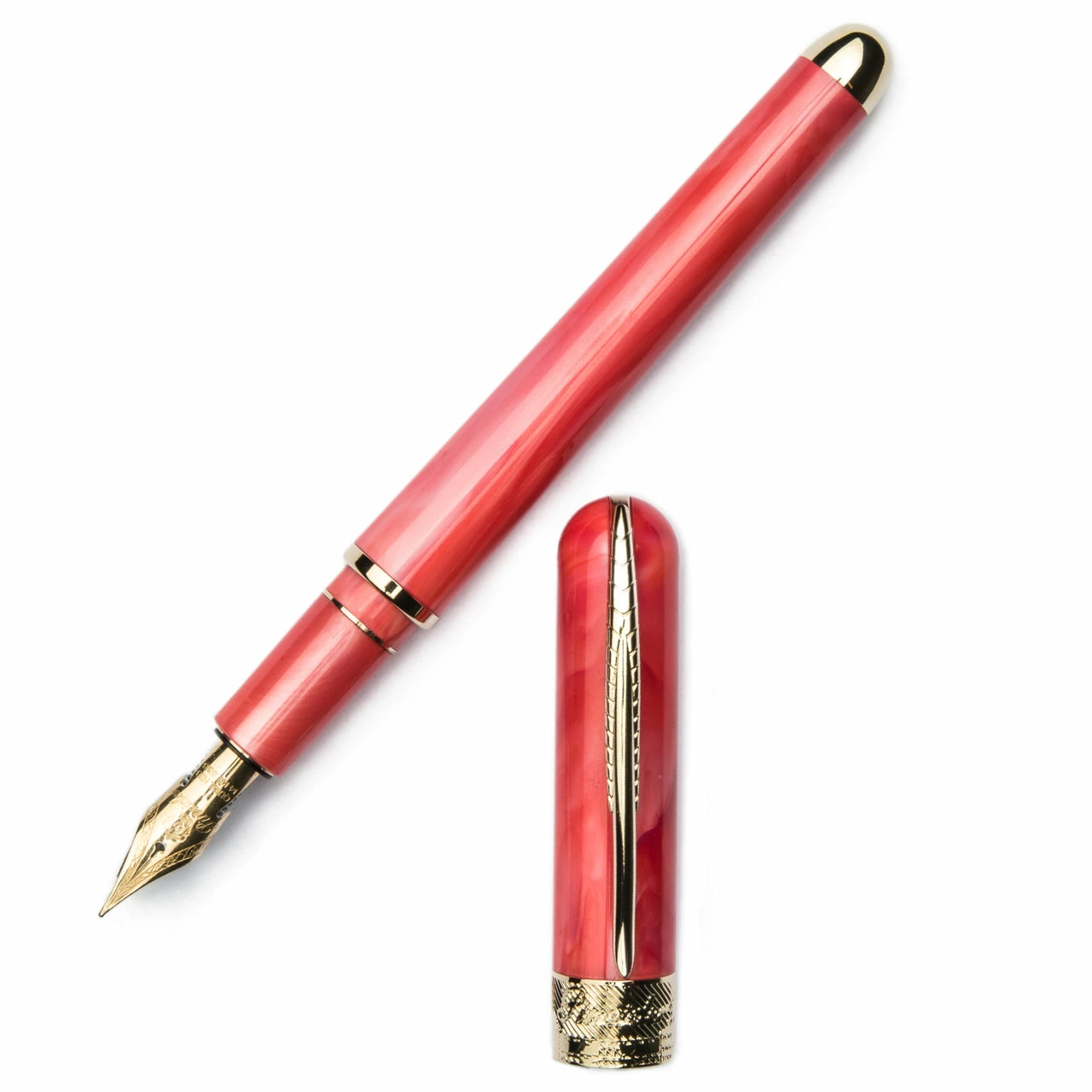 Pineider Avatar UR Deluxe Fountain Pen, Angel Skin, 14K Gold Nib, Medium 3 Pineider Avatar UR Deluxe Fountain Pen, Angel Skin, 14K Gold Nib, Medium