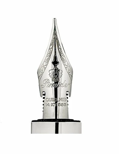 Pineider La Grande Bellezza Gemstone Fountain Pen, Black Stone, Fine Nib - Image 2