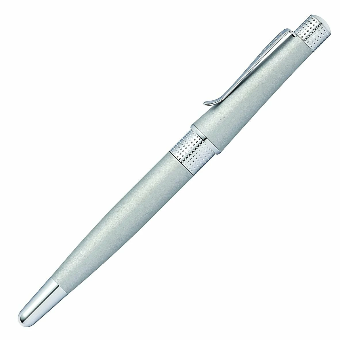 Cross® Cross Beverly Fountain Pen, Satin Chrome, Medium Nib - Image 2