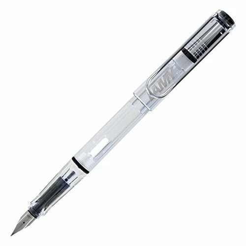 Lamy Vista Fountain Pen, Clear Demonstrator 3 Lamy Vista Fountain Pen, Clear Demonstrator