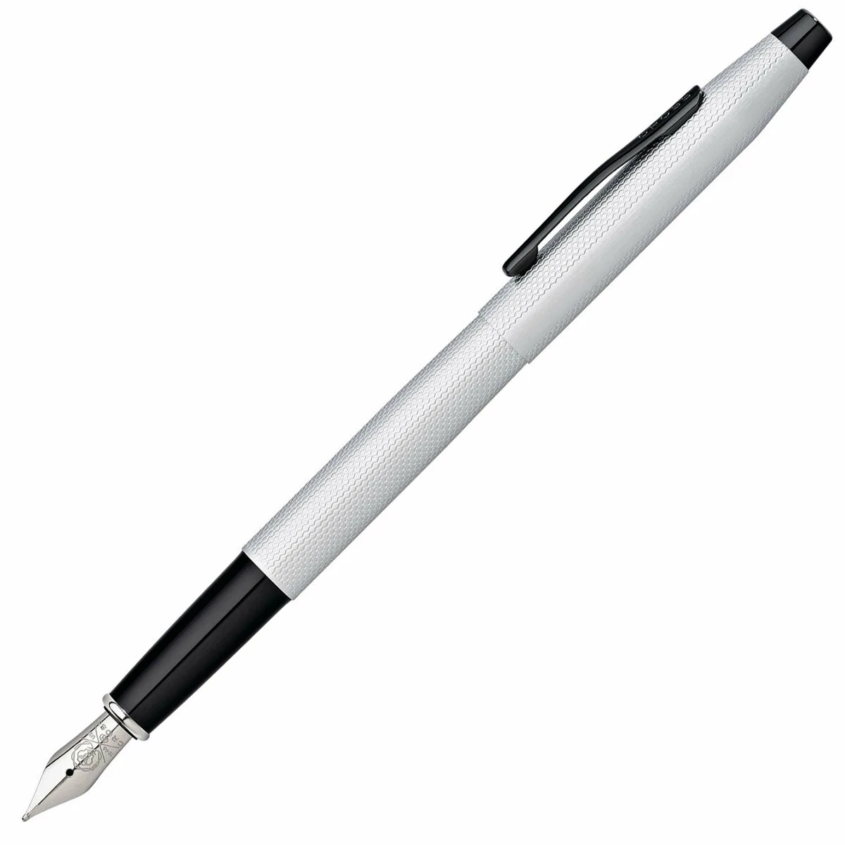 Cross® Cross Classic Century Fountain Pen, Brushed Chrome, Fine Nib 3 Cross® Cross Classic Century Fountain Pen, Brushed Chrome, Fine Nib