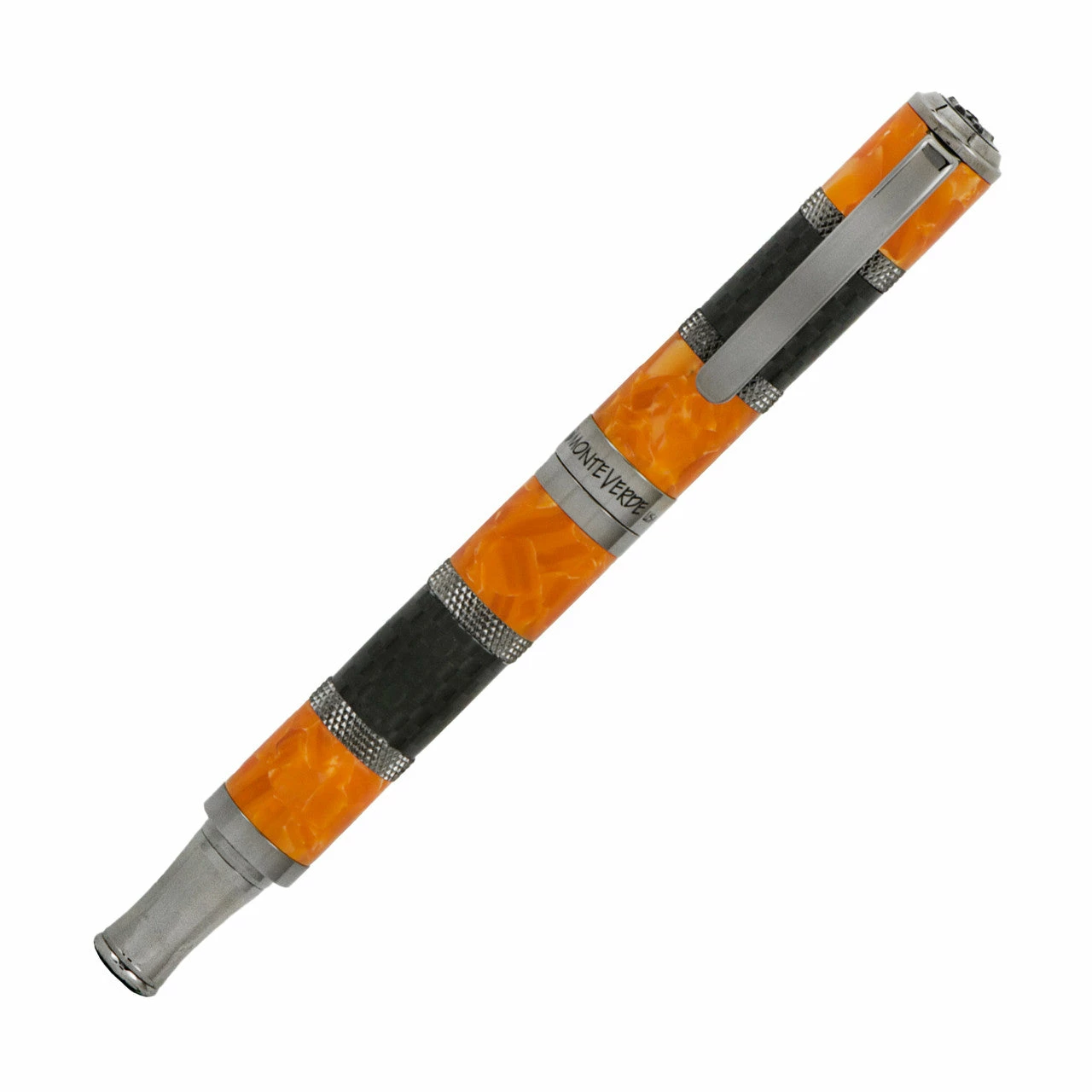 Monteverde Regatta Sport Fountain Pen, Orange 4 Monteverde Regatta Sport Fountain Pen, Orange - Image 2