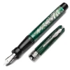 Pineider Arco Desert Beetle Fountain Pen, 14k Nib, Green & Black -Parker Shop ArcoFP