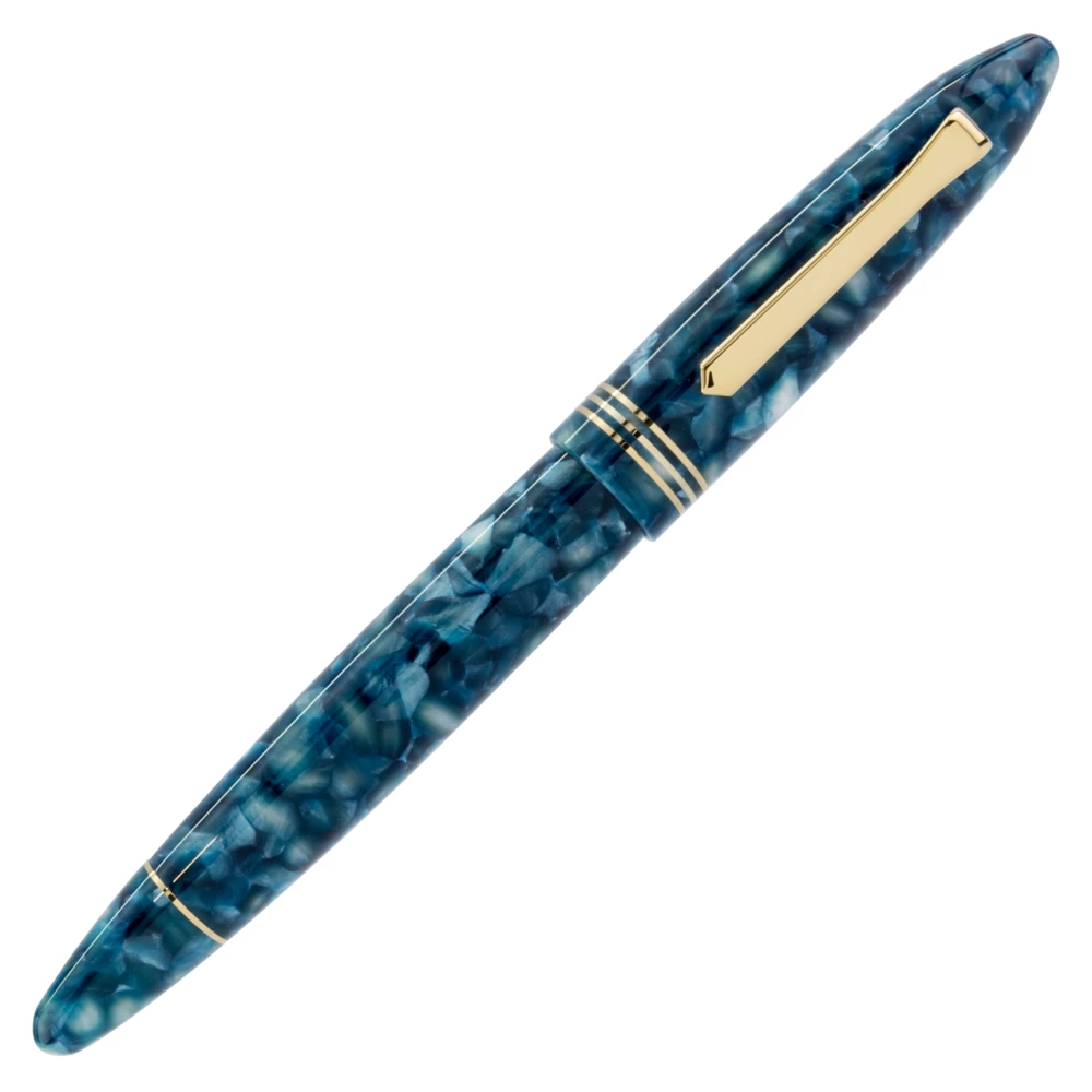 Tibaldi Bononia Limited Edition Vintage Mer Du Nord Fountain Pen 4 Tibaldi Bononia Limited Edition Vintage Mer Du Nord Fountain Pen - Image 2