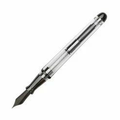 Pineider Avatar UR Demo Black Trim Clear Fountain Pen, Fine