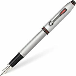 Cross® Cross Townsend Ferrari Fountain Pen, Brushed Platinum