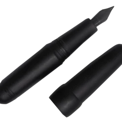 Stipula Passaporto Superleggera Eyedropped Fountain Pen, Black, Medium Nib
