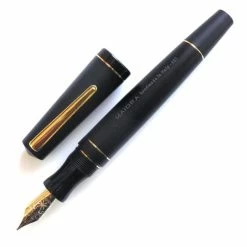 Maiora Impronte, Matte Black, Oversized Fountain Pen, Extra-Fine Nib