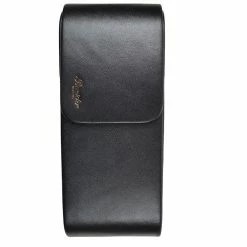 Pineider Genuine Italian Leather Pen Case, 3 Pens