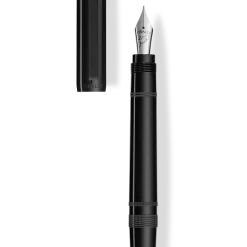 Tibaldi Perfecta Rich Black Fountain Pen, Fine Nib