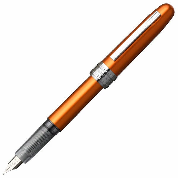 Platinum Plaisir Fountain Pen, Nova Orange 3 Platinum Plaisir Fountain Pen, Nova Orange