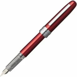 Platinum Plaisir Fountain Pen, Red