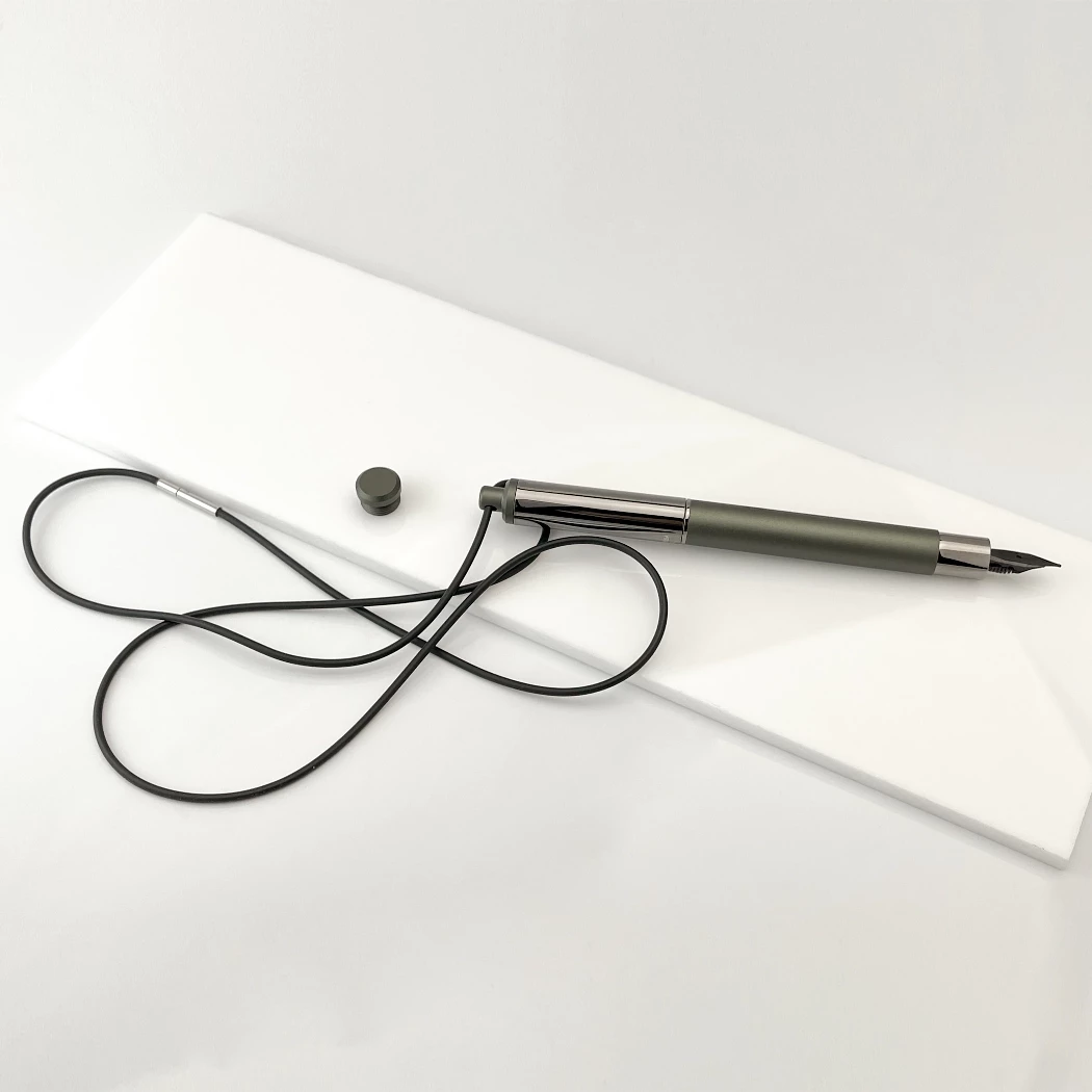 Monteverde Ritma Special Edition Neck Fountain Pen, Olive Green 3 Monteverde Ritma Special Edition Neck Fountain Pen, Olive Green