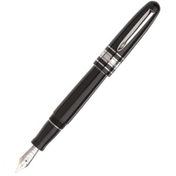 Marlen Class Black Fountain Pen, Two-Toned