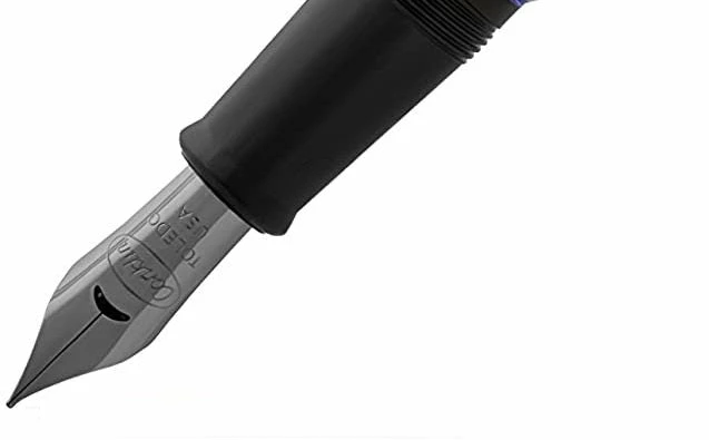 Conklin Carbon Fiber Stealth Word Gauge Fountain Pen, Red 4 Conklin Carbon Fiber Stealth Word Gauge Fountain Pen, Red - Image 2