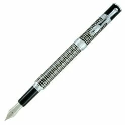 Monteverde Jewelria Executive Fountain Pen - Black Chisel - Fine Nib
