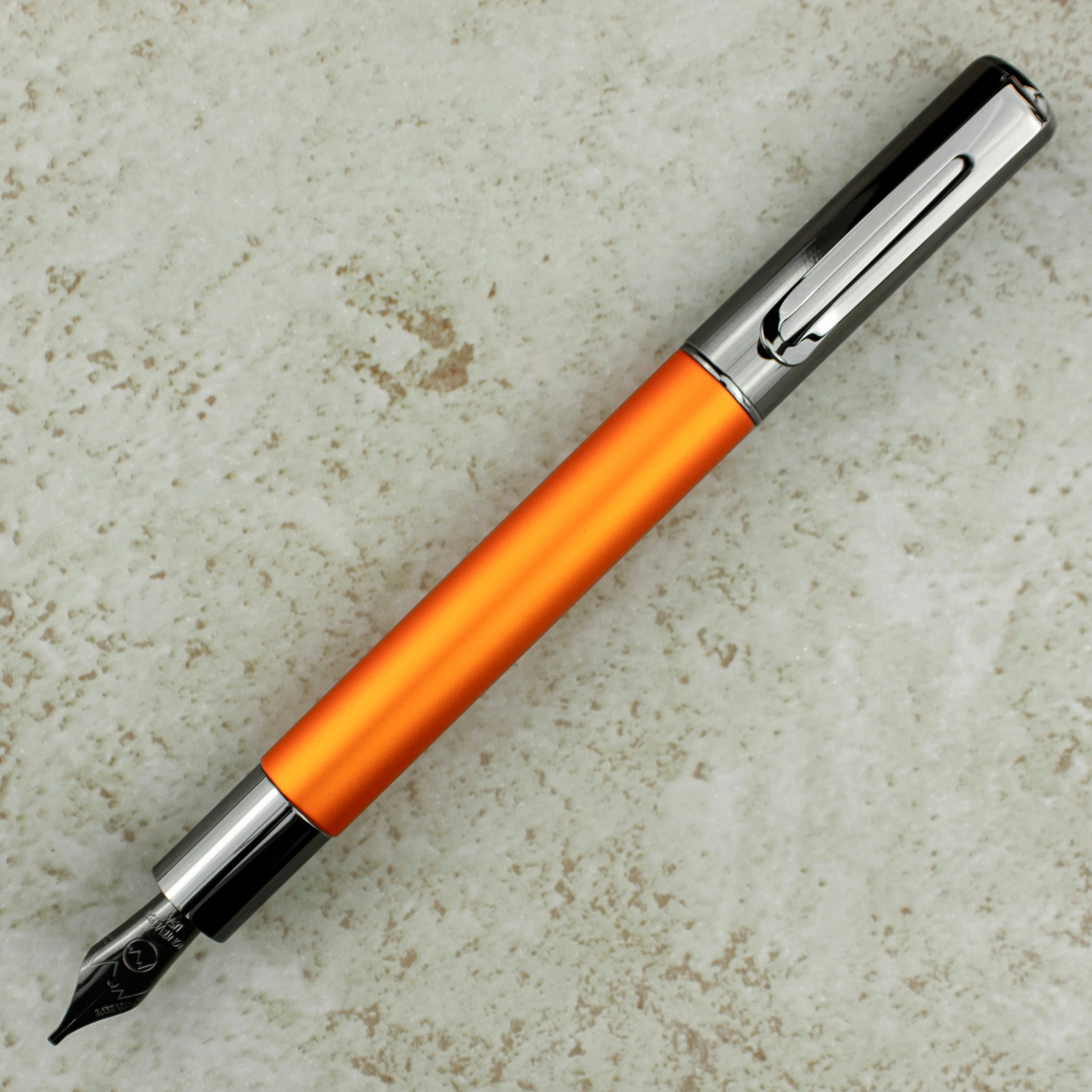 Monteverde Ritma Special Edition Ballpoint, Rollerball & Fountain Pen Set, Anodized Orange 4 Monteverde Ritma Special Edition Ballpoint, Rollerball & Fountain Pen Set, Anodized Orange - Image 2