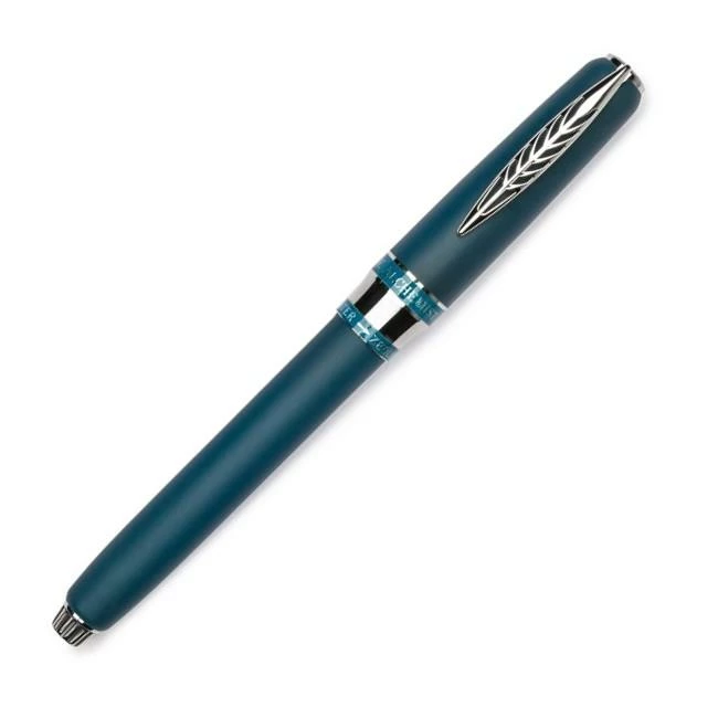 Pineider Alchemist Zeolite Fountain Pen, Kilauea Blue, Stub 14K Nib 4 Pineider Alchemist Zeolite Fountain Pen, Kilauea Blue, Stub 14K Nib - Image 2