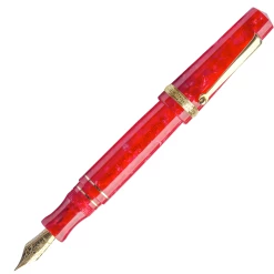 Maiora Aventus Amore Fountain Pen, Red & Gold