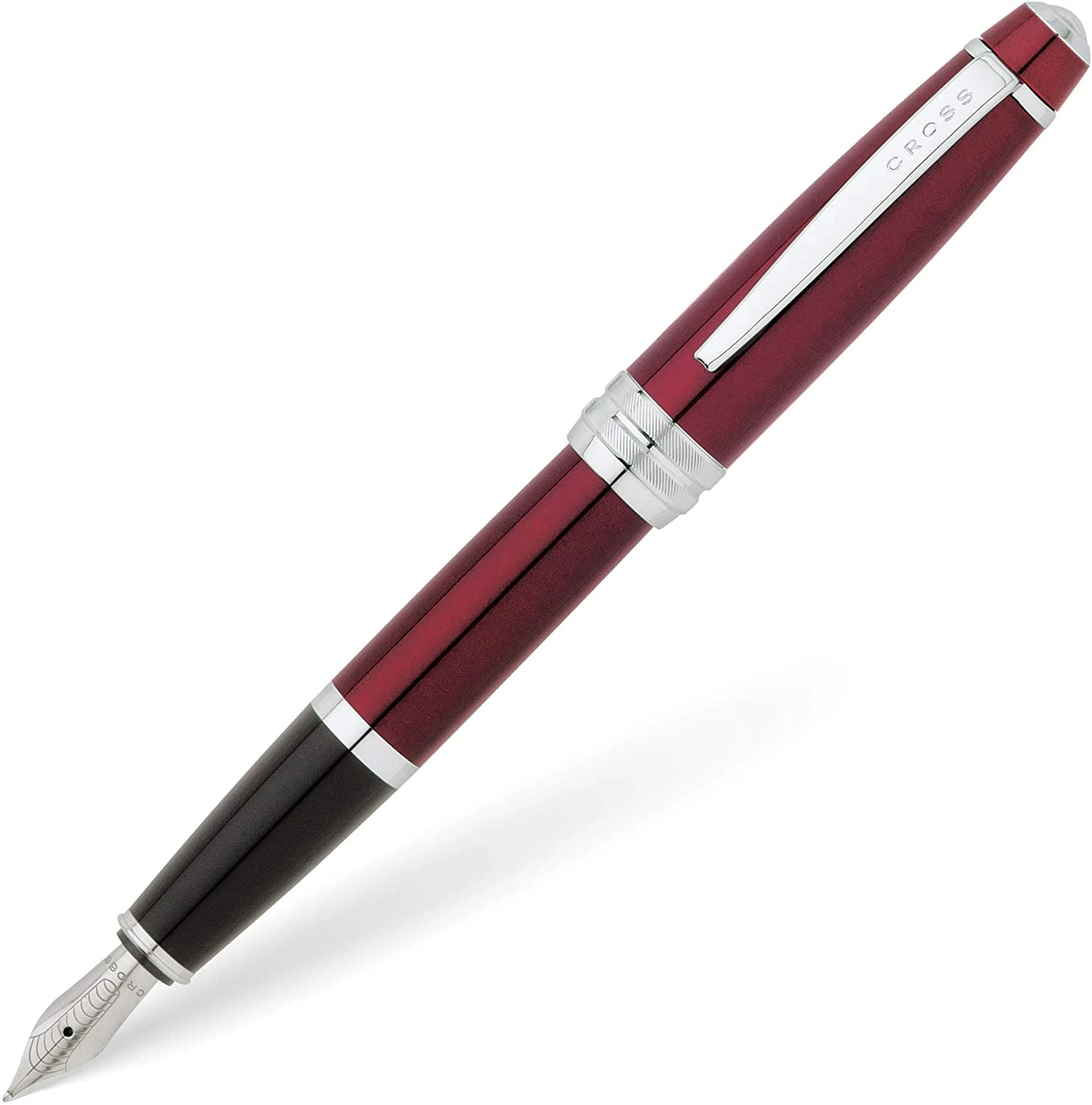 Cross® Cross Bailey Fountain Pen, Red Lacquer, Medium