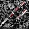 Visconti Limited Edition Asia Bamboo Fountain Pen, Red 1 Visconti Limited Edition Asia Bamboo Fountain Pen, Red -Parker Shop bamboored scaled