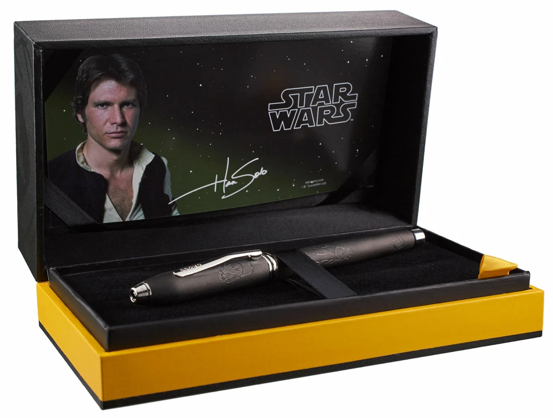 Cross® Cross Townsend Star Wars Fountain Pen, Limited Edition, Hans Solo, Medium Nib 5 Cross® Cross Townsend Star Wars Fountain Pen, Limited Edition, Hans Solo, Medium Nib - Image 3