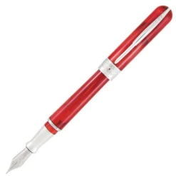 Pineider Avatar Fountain Pen, Devil Red, Extra-Fine Point