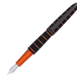 Diplomat Elox Ring Black/Orange Fountain Pen