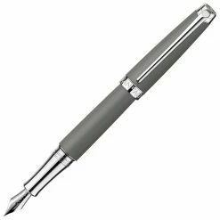 Caran D'Ache Caran Dache Leman V2 Fountain Pen, Matte Grey, 18k Nib