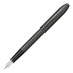 Cross® Cross Townsend Black PVD Fountain Pen, Fine Nib