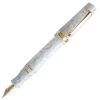 Maiora Aventus Perla Fountain Pen, Pearl White & Gold -Parker Shop perla