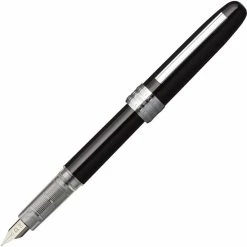 Platinum Plaisir Fountain Pen, Black Mist