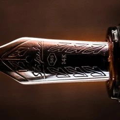 Stipula Limited Edition Facetted Fountain Pen, Wild Honey, 14K Gold Nib 7 Stipula Limited Edition Facetted Fountain Pen, Wild Honey, 14K Gold Nib -Parker Shop st3