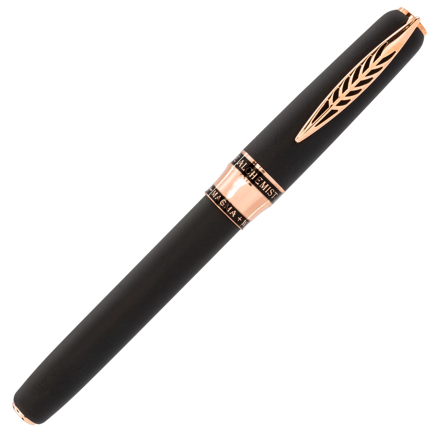 Pineider Alchemist Zeolite Fountain Pen, Stromboli Black, Extra Fine 14K Nib 4 Pineider Alchemist Zeolite Fountain Pen, Stromboli Black, Extra Fine 14K Nib - Image 2