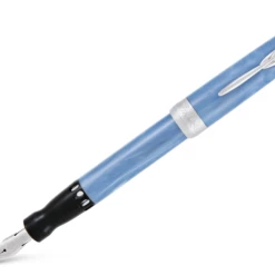 Pineider Full Metal Jacket Fountain Pen, Sugar Paper, 14K Gold Broad Nib