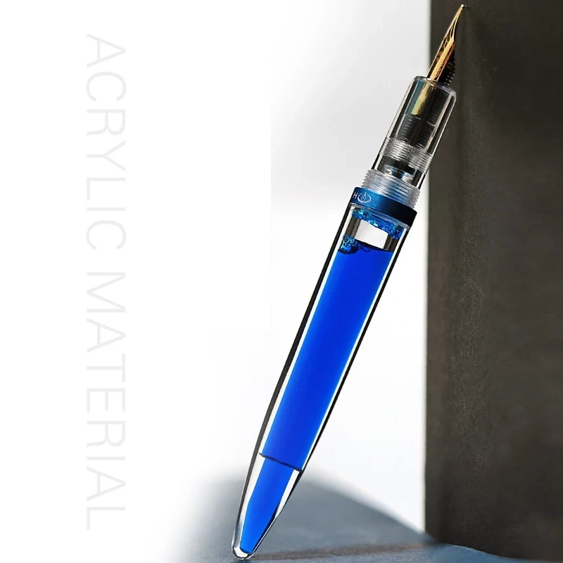 Pen Savings Eyedropper Plastic Fountain Pen, Large Ink Capacity 3 Pen Savings Eyedropper Plastic Fountain Pen, Large Ink Capacity