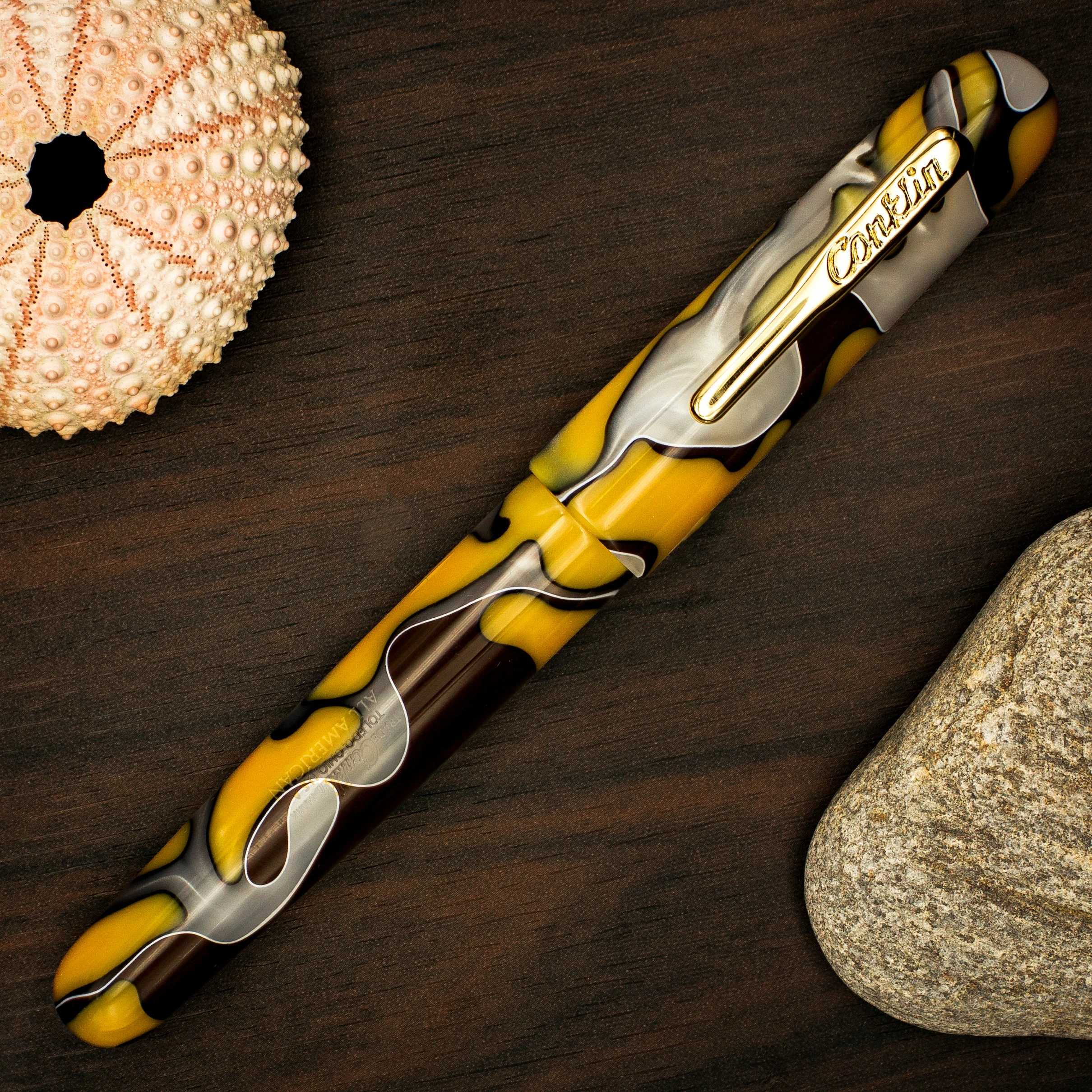 Conklin All American Yellowstone Fountain Pen 4 Conklin All American Yellowstone Fountain Pen - Image 2